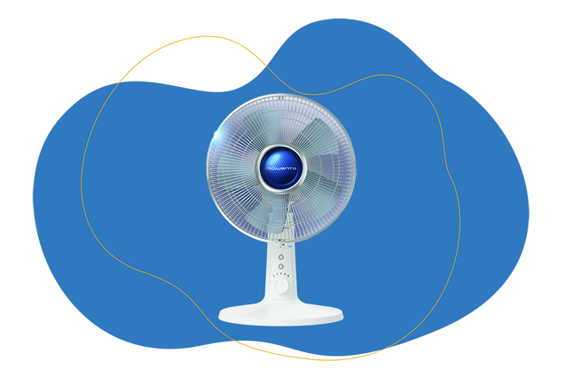 Der Tischventilator Rowenta VU2730